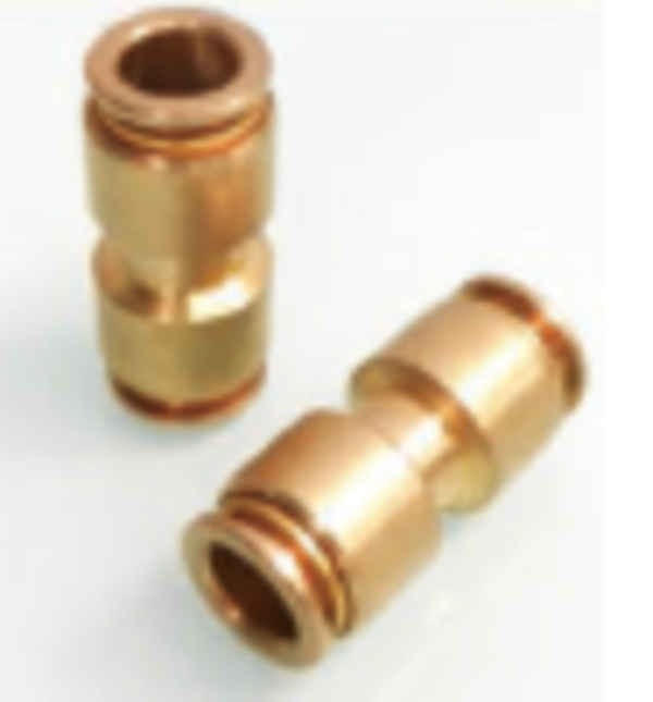 Фитинг прямой латунный D=6мм LP3509766 L-POWER LP3509766