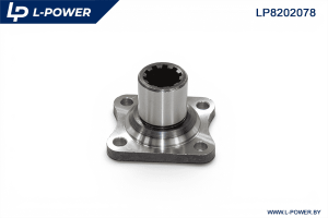 Фланец промопоры ПВМ МТЗ (внутр. шлиц) 52-1802078-А L-POWER LP8202078
