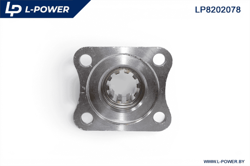 Фланец промопоры ПВМ МТЗ (внутр. шлиц) 52-1802078-А L-POWER LP8202078
