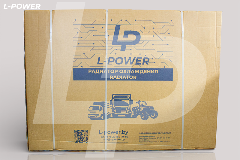 DZ95259532231 Радиатор алюминиевый Shacman (42 мм) LP1302952 L-POWER LP1302952